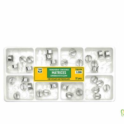 کیت نوار شفاف و کلمپ مولار و پرمولار TORVM