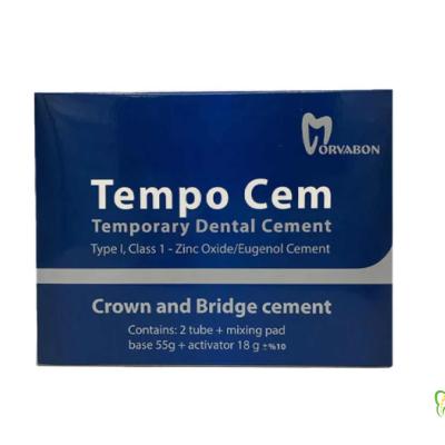 تمپ باند موقت بدون اوژنول موقت مروابن Tempo Cem Morvabon